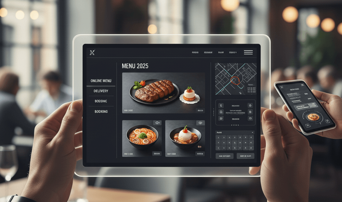 Website for Restaurants & Cafés: Online Menu, Delivery Integration & Booking in 2025
