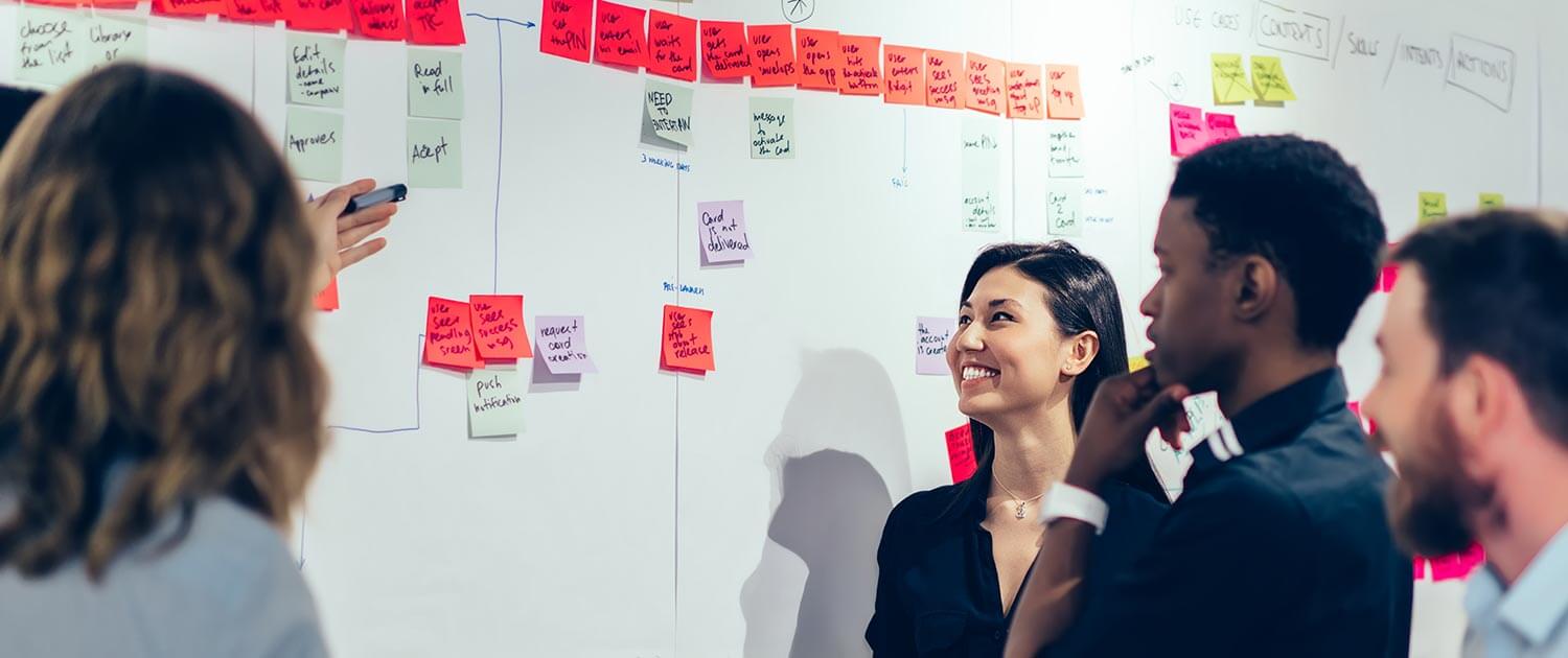 Corporate website UX analysis and conversion optimization concept